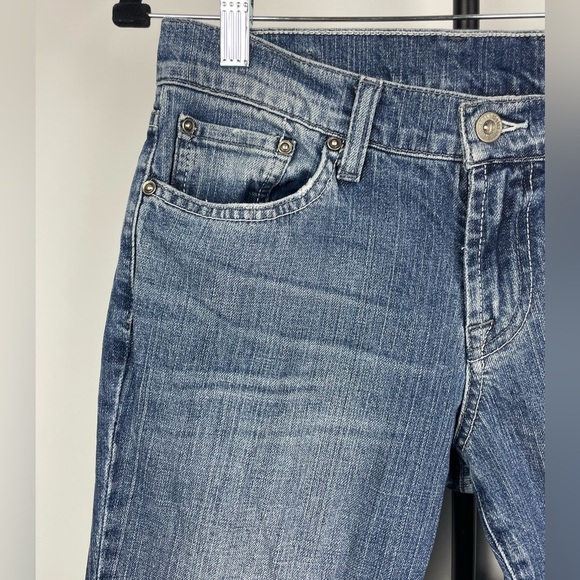 Lucky Brand Blue Classic Rider Crop Denim Jeans - Picture 2 of 7